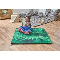 Indoor/Outdoor Mat - Fern Design -Children Toy Shop HE1827985 1427829 HOP OUT I02