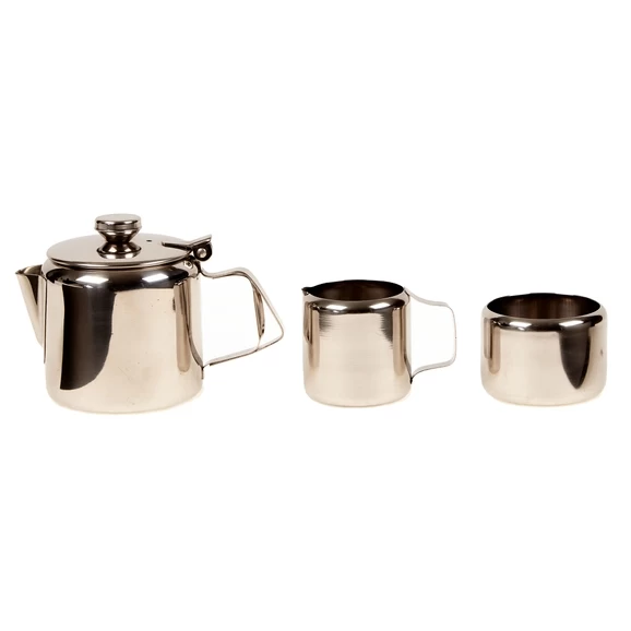 Metal Tea, Milk And Sugar Set 2 Metal Tea, Milk And Sugar Set - Image 2
