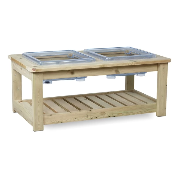 Millhouse Outdoor Pre School Double Sand & Water Station 1 Millhouse Outdoor Pre School Double Sand & Water Station