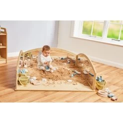 Mirrored Crawl In Sand Box -Children Toy Shop HE1832383 SKU1234 HOP SAW I05