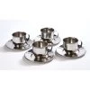 Mini Metal Cup, Saucer And Spoon Set From Hope Education