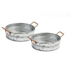 Metal Round Pans From Hope