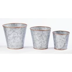 Metal Planters From Hope Education -Children Toy Shop HE1837321 123456 HOP OUT P01