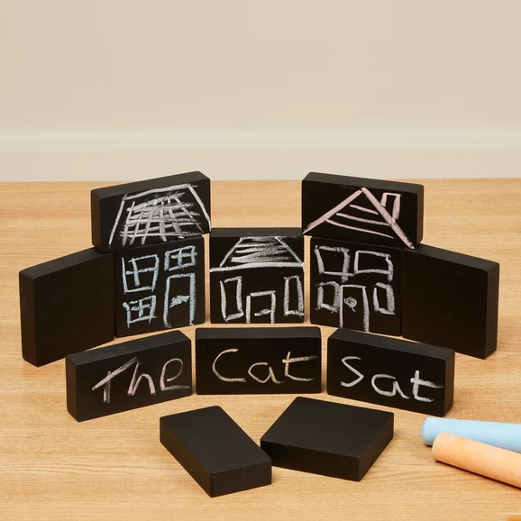 Chalkboard Blocks From Hope Education - Pack Of 12 2 Chalkboard Blocks From Hope Education - Pack Of 12 - Image 2