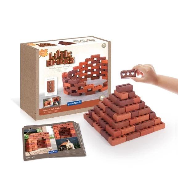 Guidecraft Little Bricks - Pack Of 60 1 Guidecraft Little Bricks - Pack Of 60