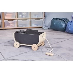 PlanToys® Wagon - Black -Children Toy Shop HE1865441 1432098 HOP ACT I07 PW0PUN9iU