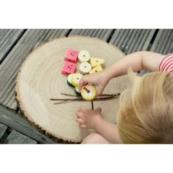 Mud Kitchen Threading Kebab Stones 13 Mud Kitchen Threading Kebab Stones -Children Toy Shop HE1865698 1432119 HOP OUT I09