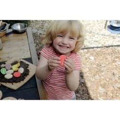Mud Kitchen Pizza Toppings Stones -Children Toy Shop HE1865717 1432120 HOP OUT I011