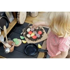 Mud Kitchen Pizza Toppings Stones -Children Toy Shop HE1865717 1432120 HOP OUT I015