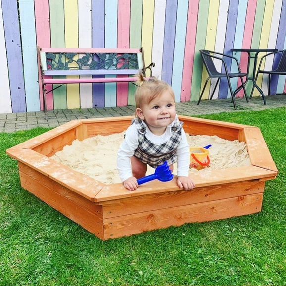 Hexagonal Sand Pit 1.5m 2 Hexagonal Sand Pit 1.5m - Image 2