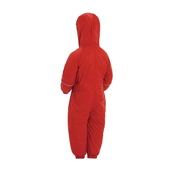Regatta Splosh Padded Puddlesuit Red Pepper 18-24m 2 Regatta Splosh Padded Puddlesuit Red Pepper 18-24m - Image 2