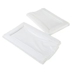 East Coast Nursery Essentials White Baby Changing Mats - Pack Of 2