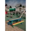 Junior Recycled Plastic Picnic Table - Rainbow