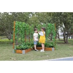 Little Garden Corner Fence Set