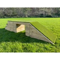 Outdoor Grass Topped Blocks Trail