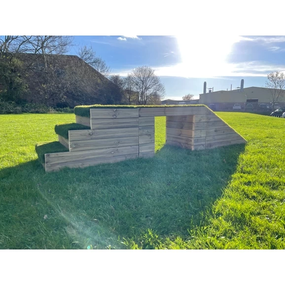 Outdoor Grass Topped Blocks Trail 2 Outdoor Grass Topped Blocks Trail - Image 2