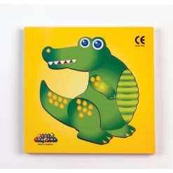 Just Jigsaws Beginners Tray Puzzles -Children Toy Shop JJ583 CROC wuNJ2wX10U