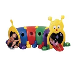 Wormy Play Tunnel 4 Section -Children Toy Shop LB687 098