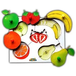 Just Jigsaws Fruit Peg Puzzles -Children Toy Shop LC860210 105679 HOP SMA I02