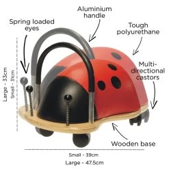 Wheely Bug - Ladybug -Children Toy Shop LD041210 103825 HOP ACT I01