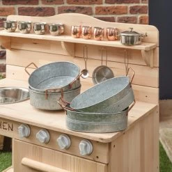 Metal Oval Pans From Hope Education -Children Toy Shop Metal Oval Pans I01 f7 Qm03uOU