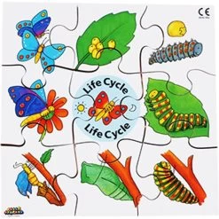 Just Jigsaws Life Cycle Puzzles -Children Toy Shop N3473D E34450 3