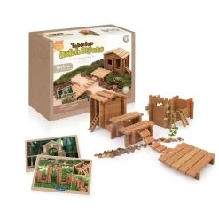 Guidecraft - Tabletop Notch Blocks - Western 85pc