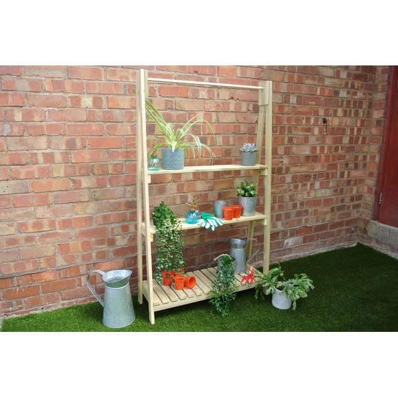 Outdoor Tiered Shelving Stand From Hope 1 Outdoor Tiered Shelving Stand From Hope