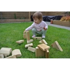 Outdoor Play Blocks - Pack Of 20 -Children Toy Shop Play Blocks set of 20 2 5 6UMehr2U