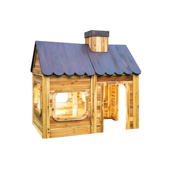 Outdoor Wooden Play House 4 Outdoor Wooden Play House - Image 4