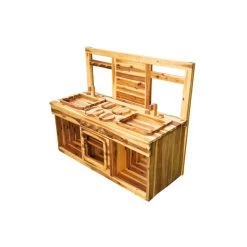 Outdoor Wooden Mud Kitchen -Children Toy Shop Q8A5562 1xYIky Yk
