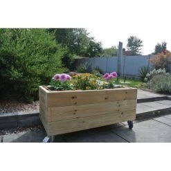 Rectangular Planter On Wheels -Children Toy Shop Rectangular Planter on Castors 2 LqVnyJdAjU