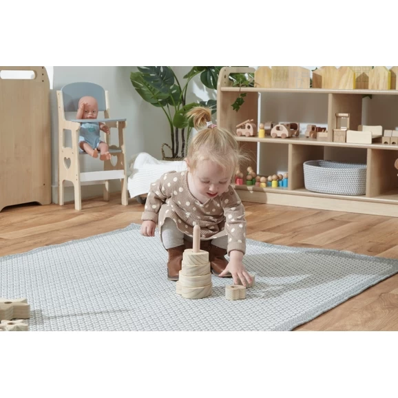 Small Wooden Heart Stacker From Hope Education 2 Small Wooden Heart Stacker From Hope Education - Image 2