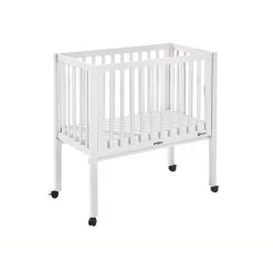Raised Space Saver Cot - White
