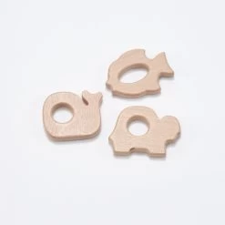 Wooden Grasping Toys - Sealife From Hope Education