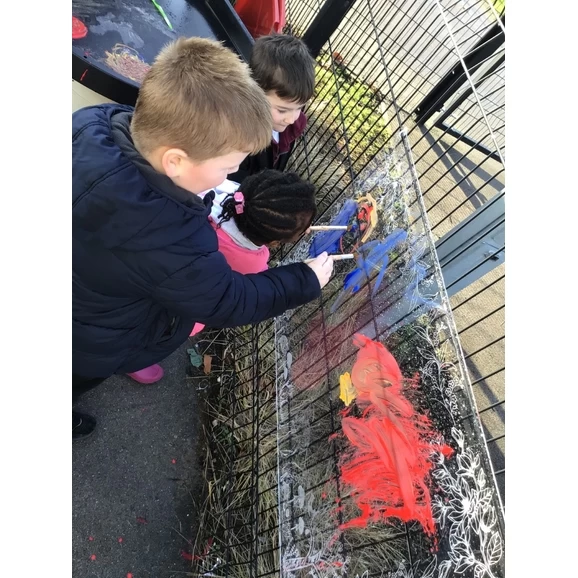 Outdoor Mark Making Easel From Hope Education 6 Outdoor Mark Making Easel From Hope Education - Image 6