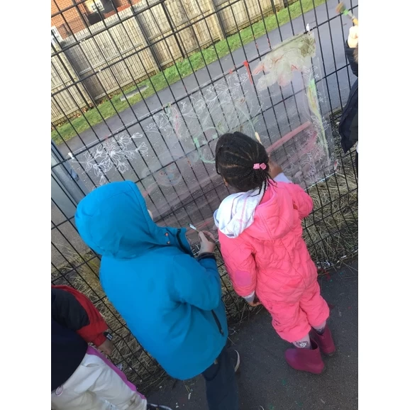 Outdoor Mark Making Easel From Hope Education 7 Outdoor Mark Making Easel From Hope Education - Image 7