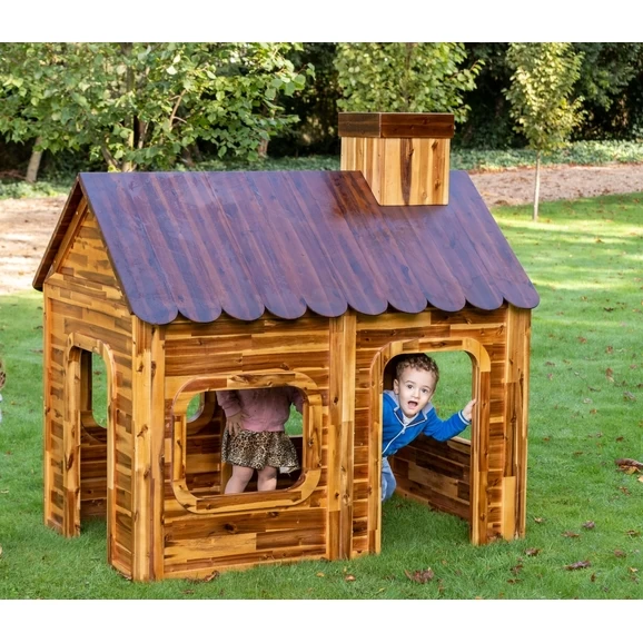 Outdoor Wooden Play House 1 Outdoor Wooden Play House